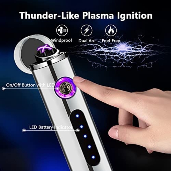 Silver Ice Breaker USB Light - Picture 4 of 7